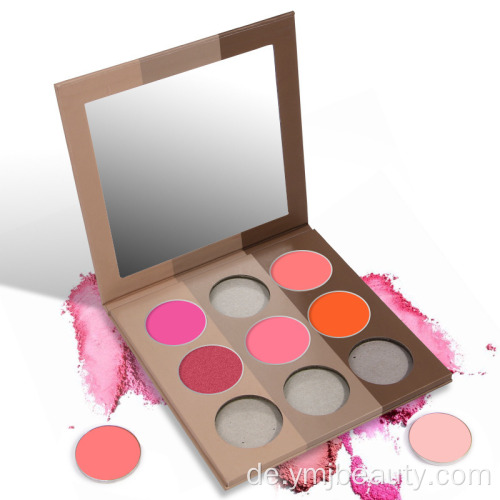 Großhandel 9 Color Cream Blusher Blush Customized